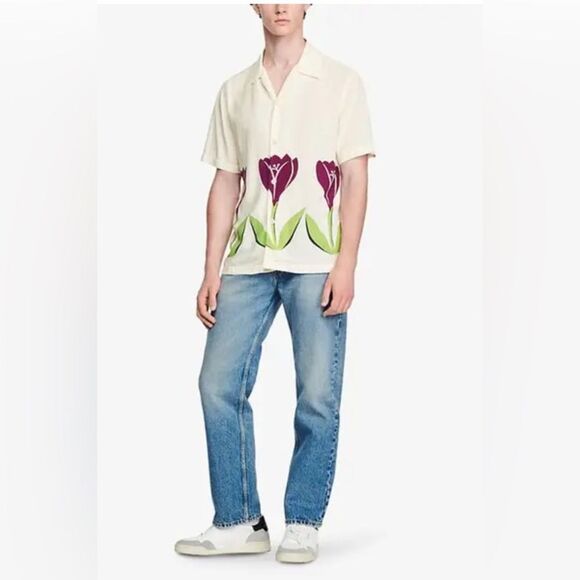 Sandro Men's Blue Jeans - Picture 1 of 7